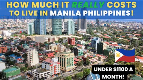 manila cost of living|living in the philippines as an american.